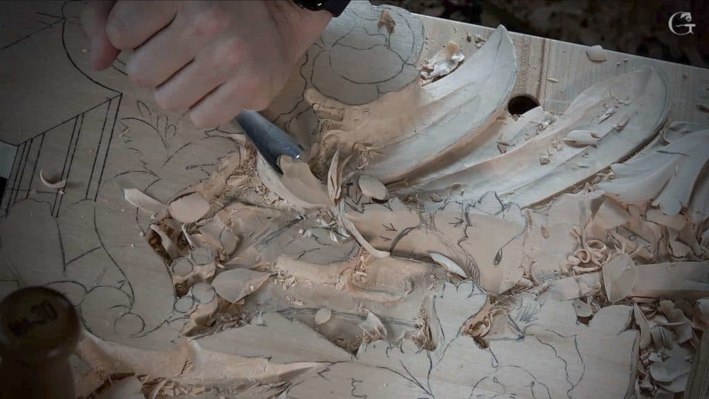 Advanced Carving:  Venice Room (Part 11) Workshops 122-131