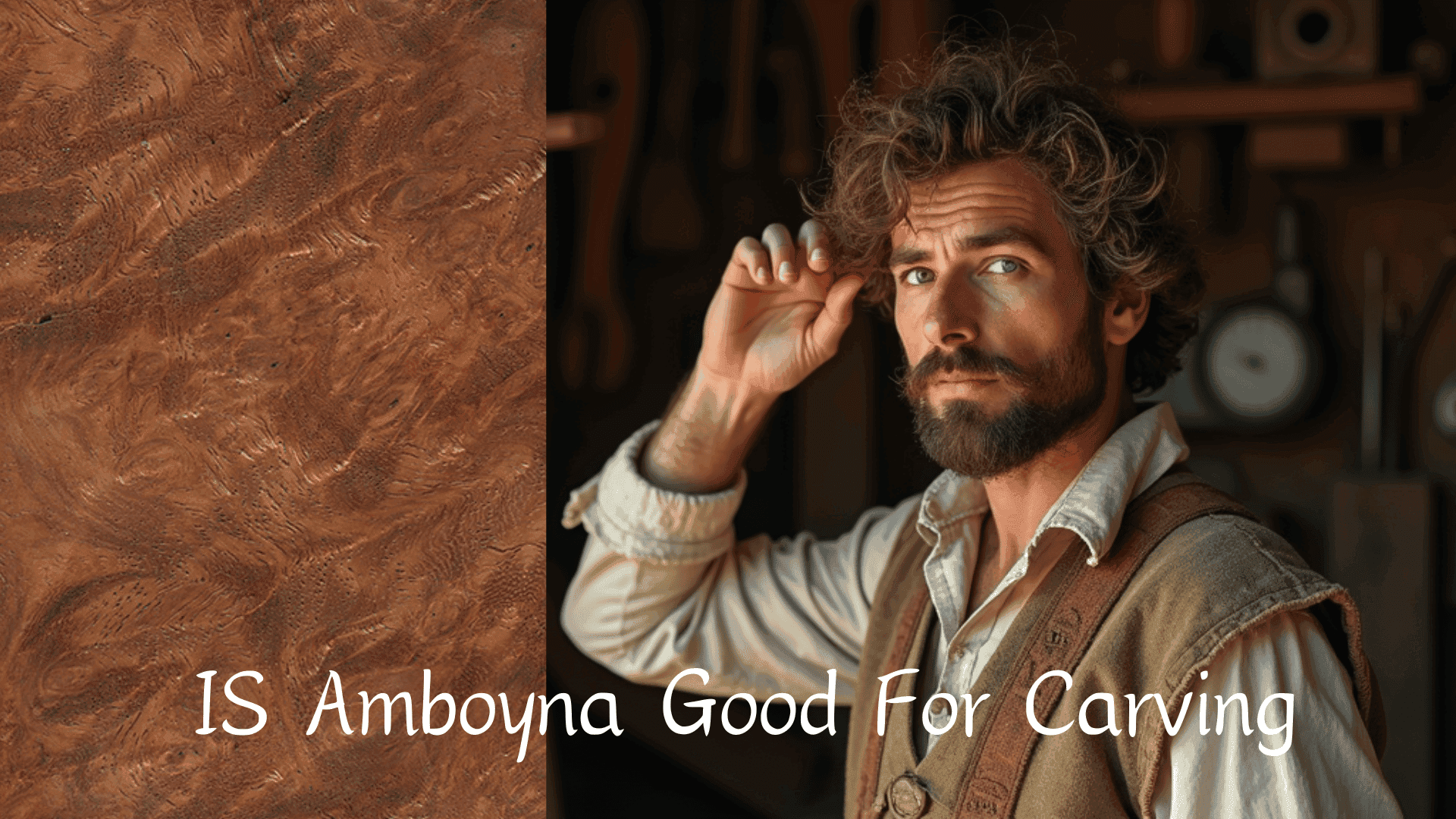 Is Amboyna Good for Carving?