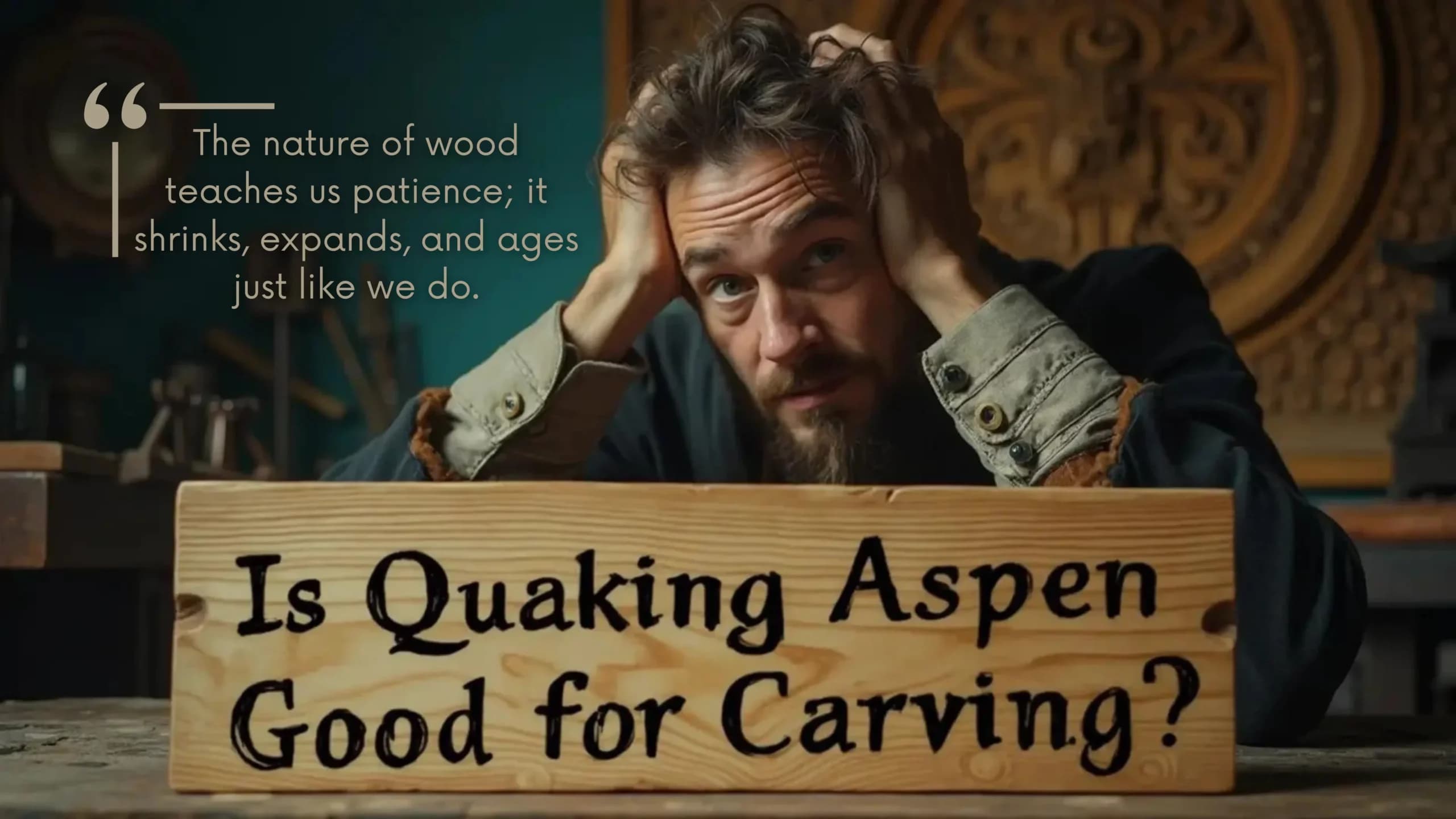 Is Quaking Aspen Good for Carving?