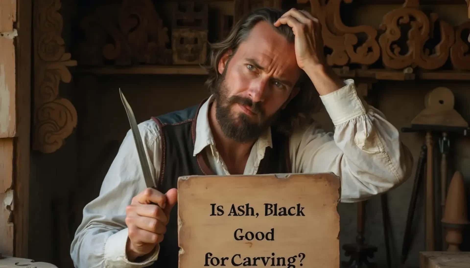 Is Ash, Black Good for Carving?