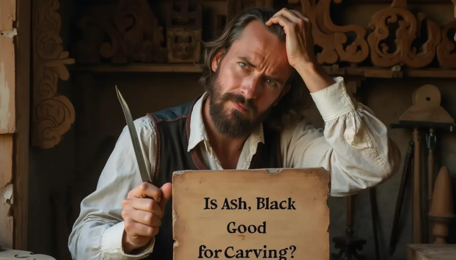 Is Ash, Black Good for Carving?