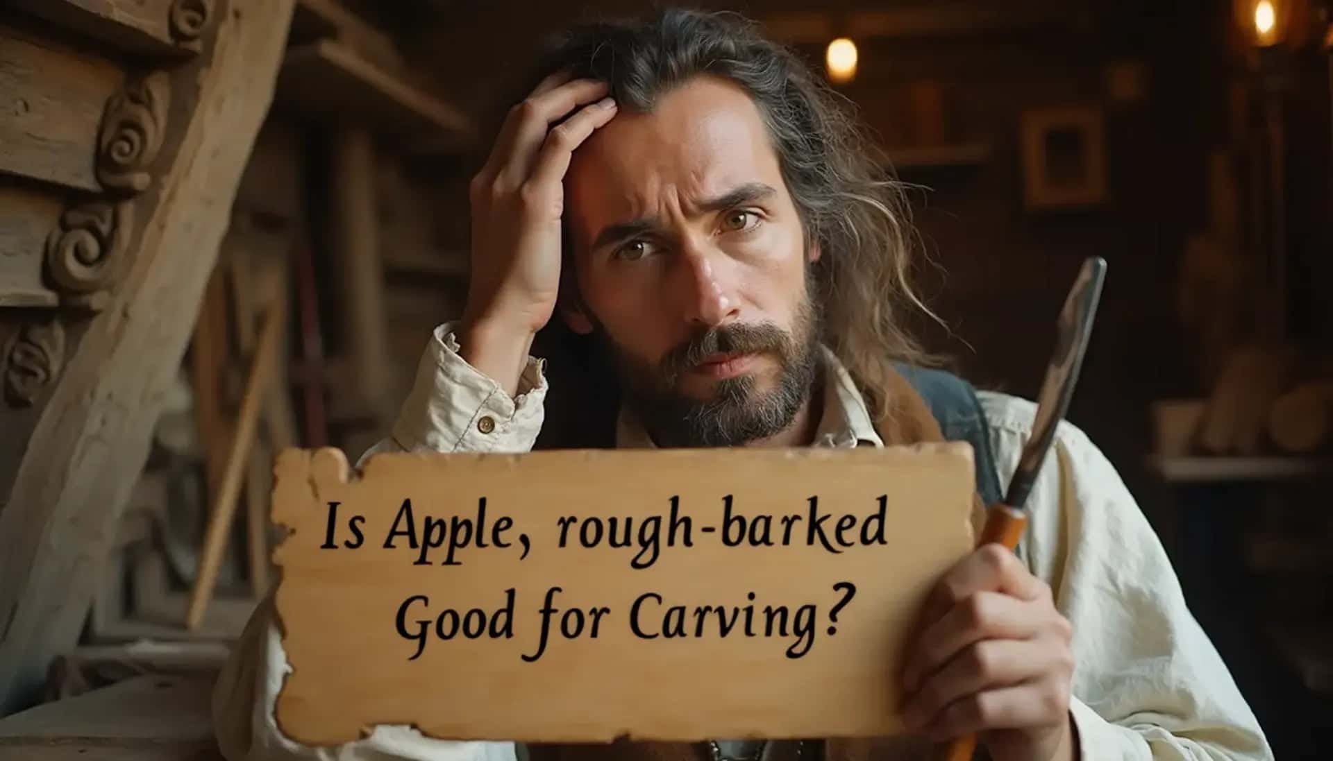 Is Apple, rough-barked Good for Carving?