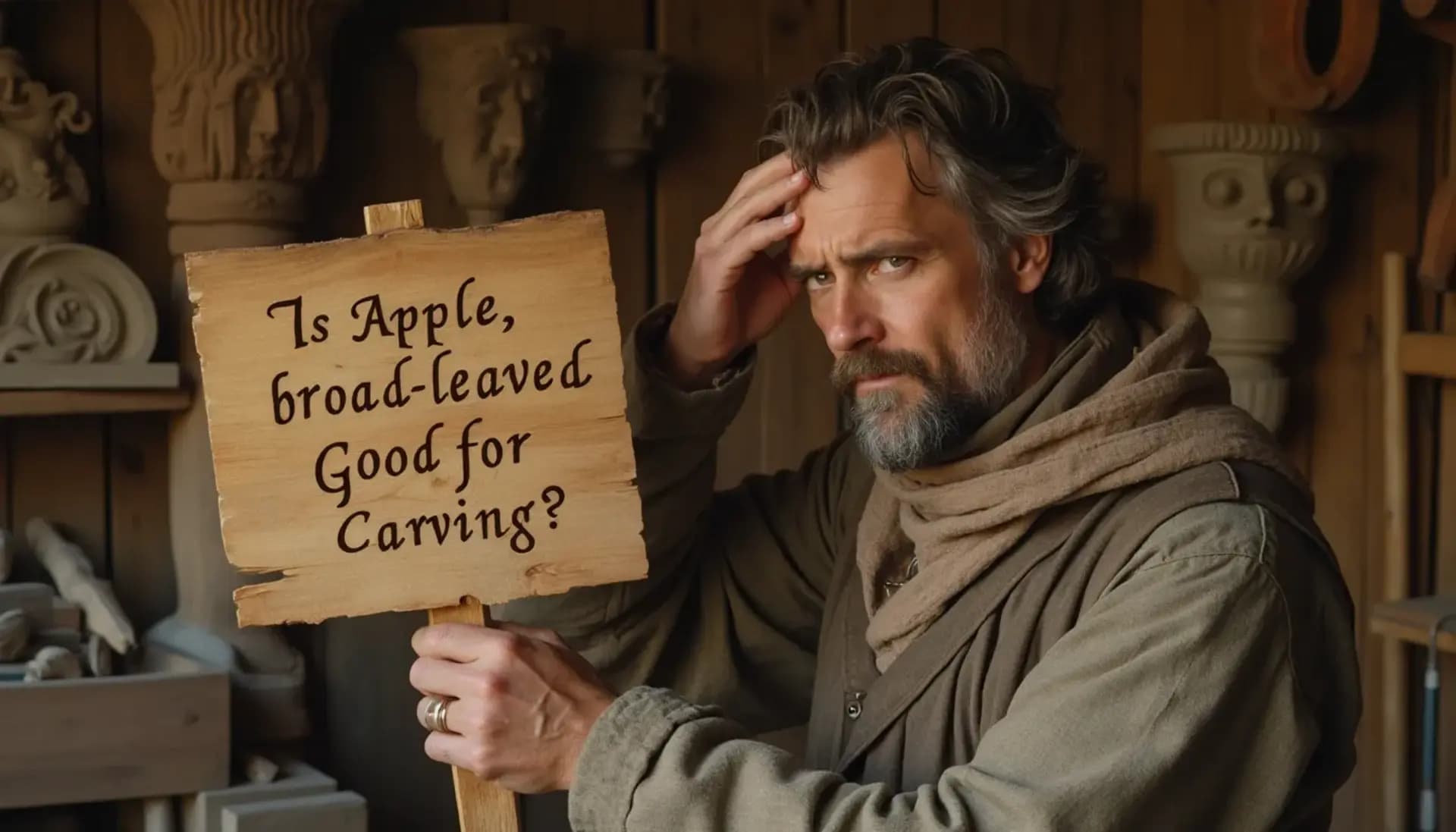 Is Apple, broad-leaved Good for Carving?