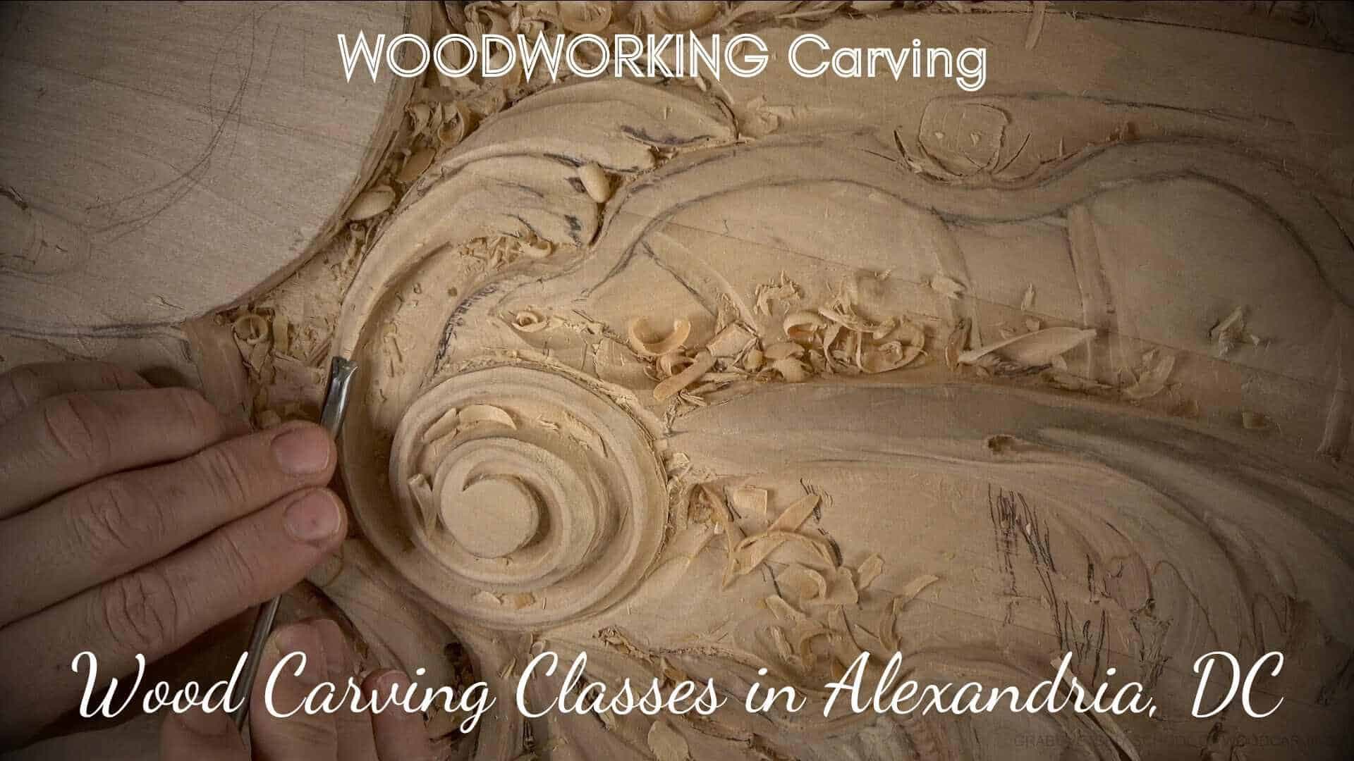 Wood Carving Classes in Alexandria, DC