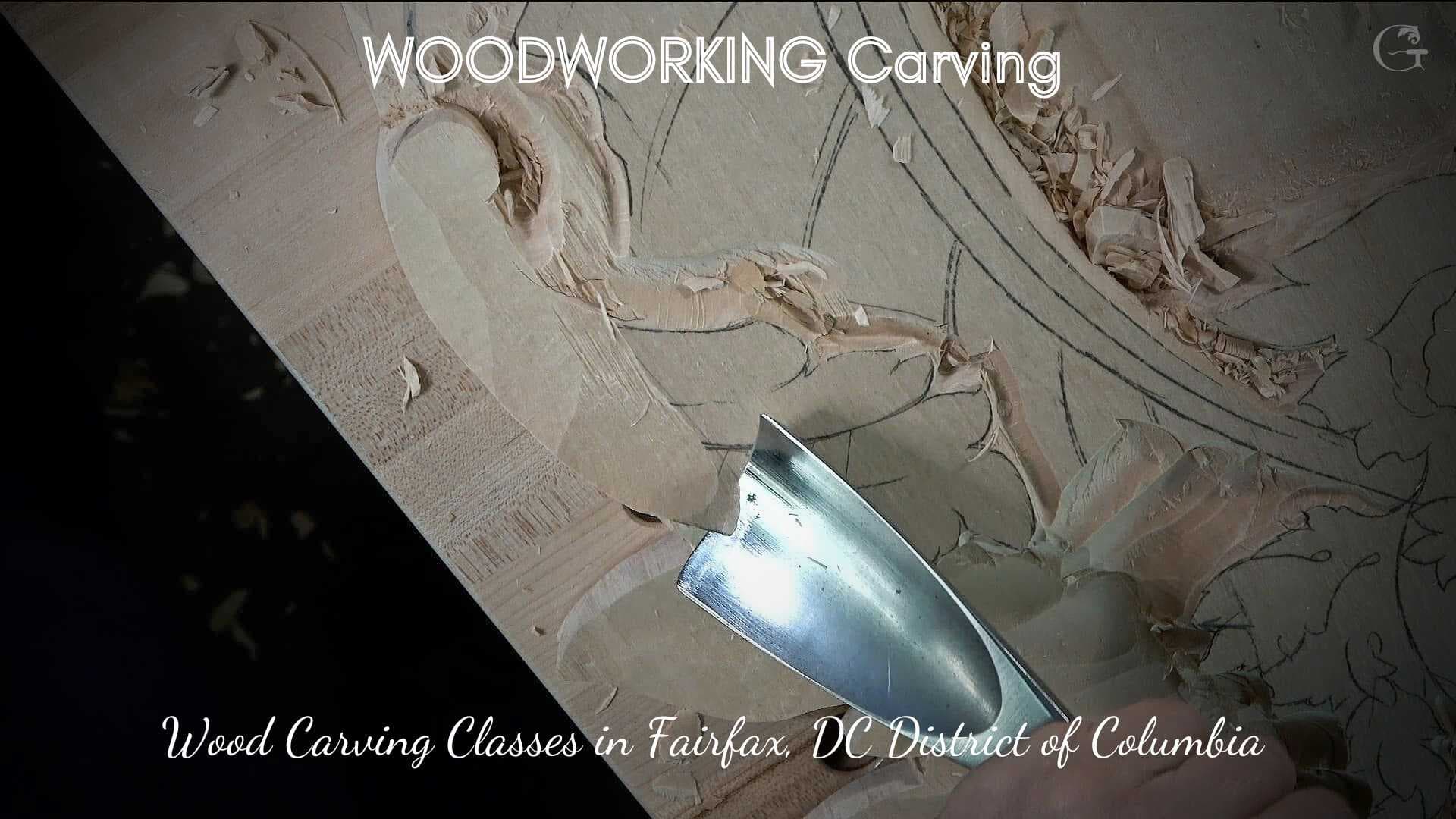 Wood Carving Classes in Fairfax, DC District of Columbia
