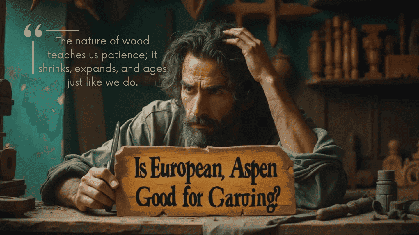 Is European Aspen Good for Carving?