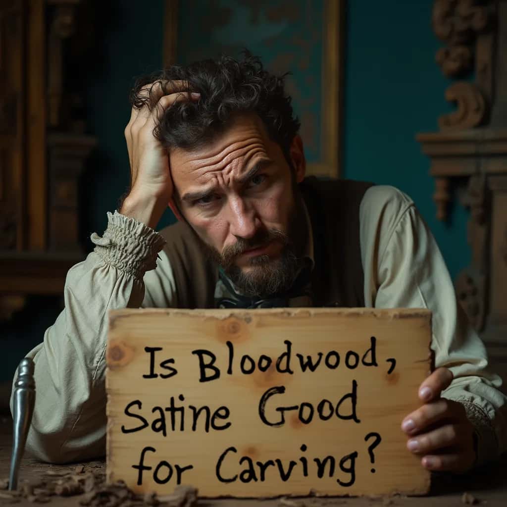 Is Bloodwood, Satine Good for Carving?