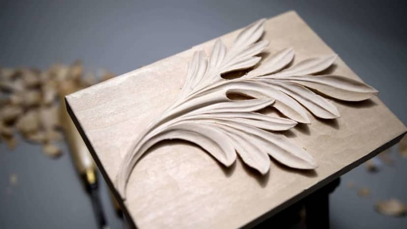 Carving Corinthian Acanthus Leaf