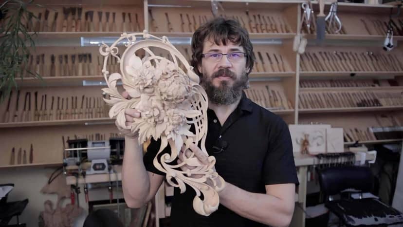 Carving Hashemi Flowers