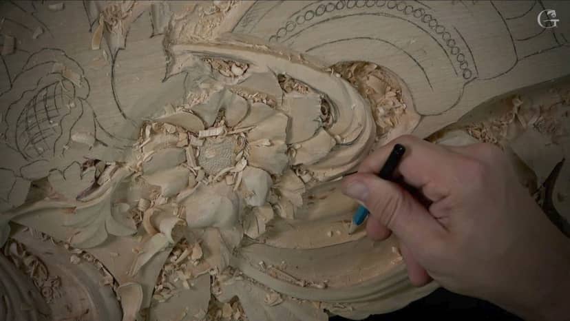 Advanced Carving: Venice Room (Part 10) Workshops 110-121