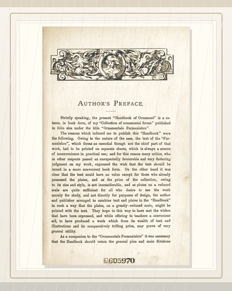 Cover of A handbook of ornaments