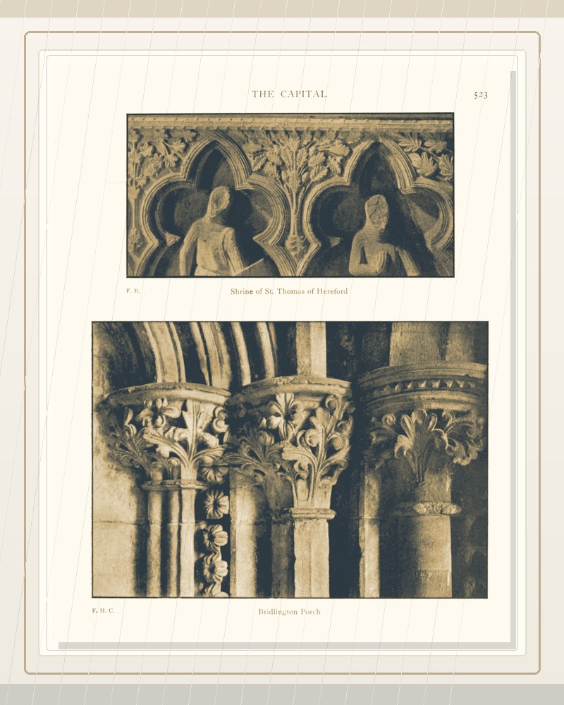 Cover of An introduction to English church architecture from the eleventh to the sixteenth century. Volume 2