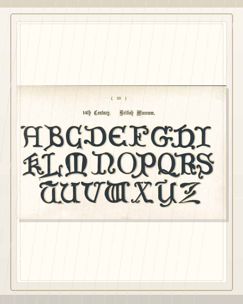 Cover of Book of Ornamental Alfabets