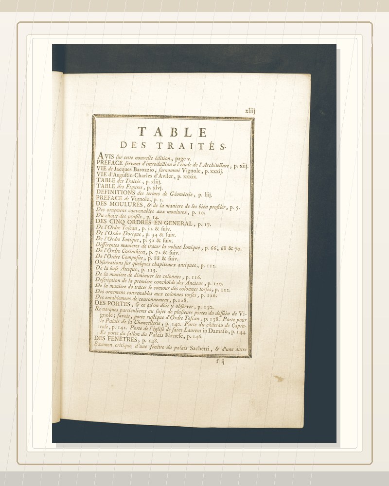 Cover of Cours D'Architecture