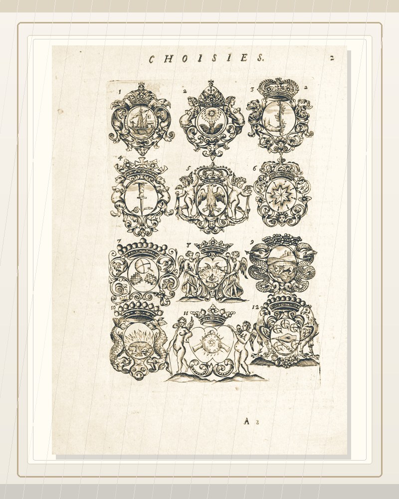 Cover of Devises et emblemes anciennes & modernes, tirees de plus celebres auteurs