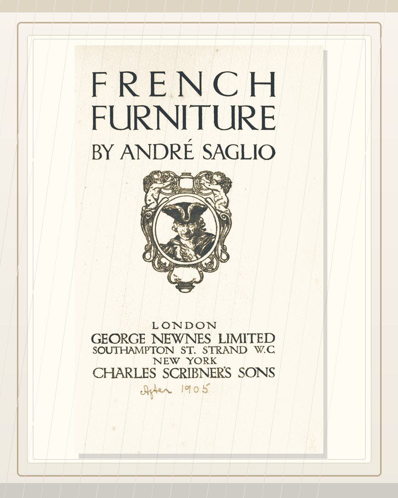 Cover of French furniture