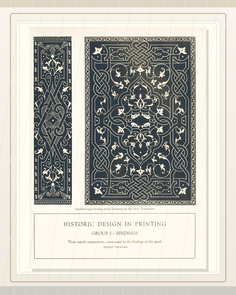 Cover of Historic design in printing
