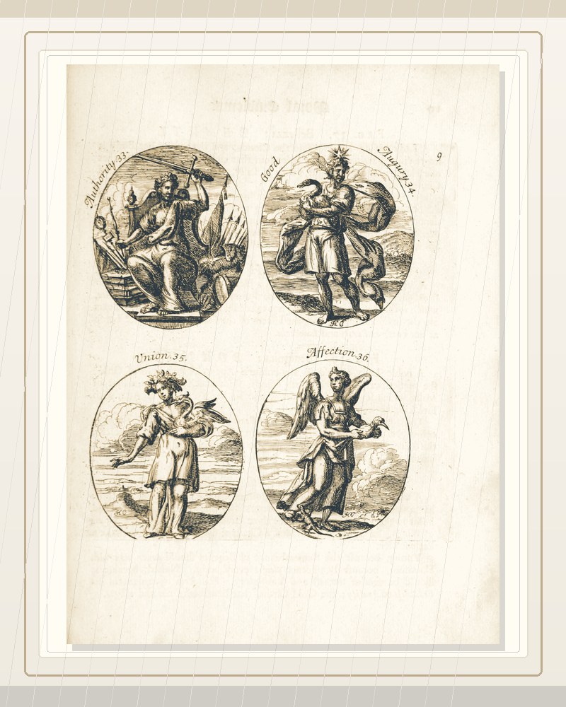 Cover of Iconologia, or, Moral emblems