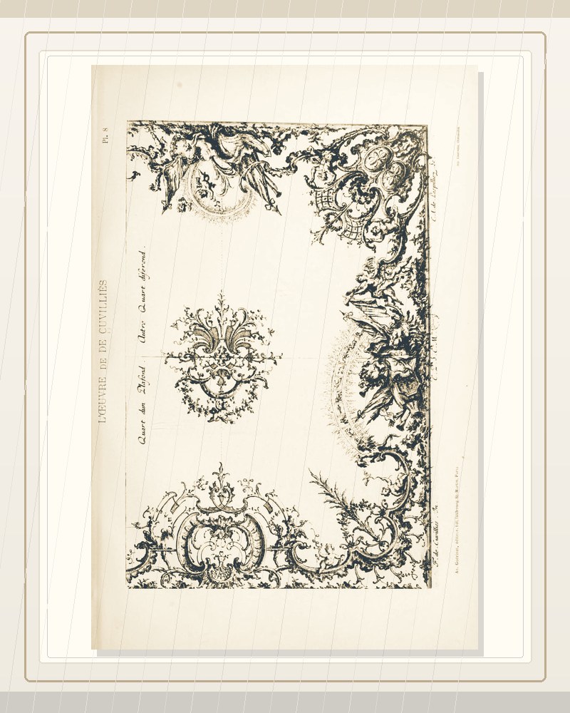 Cover of époque Louis XV – nouveau livre de plafonds