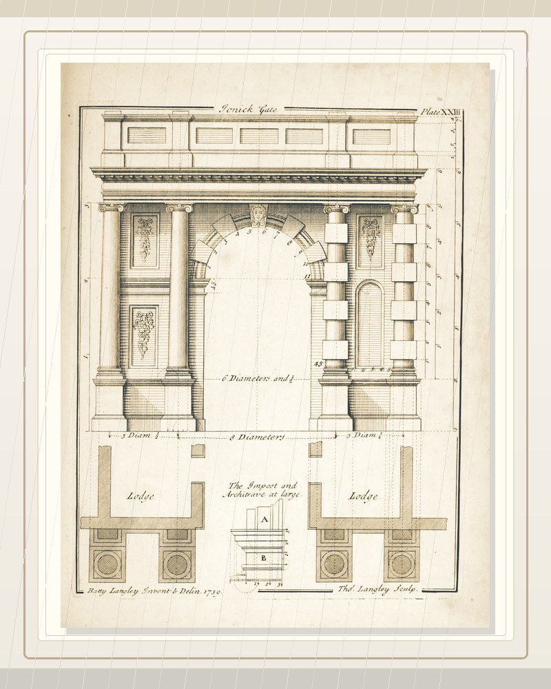 Cover of The art of drawing and working the ornamental parts of architecture