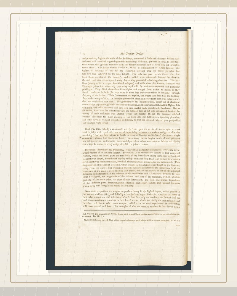 Cover of The grecian orders of architecture