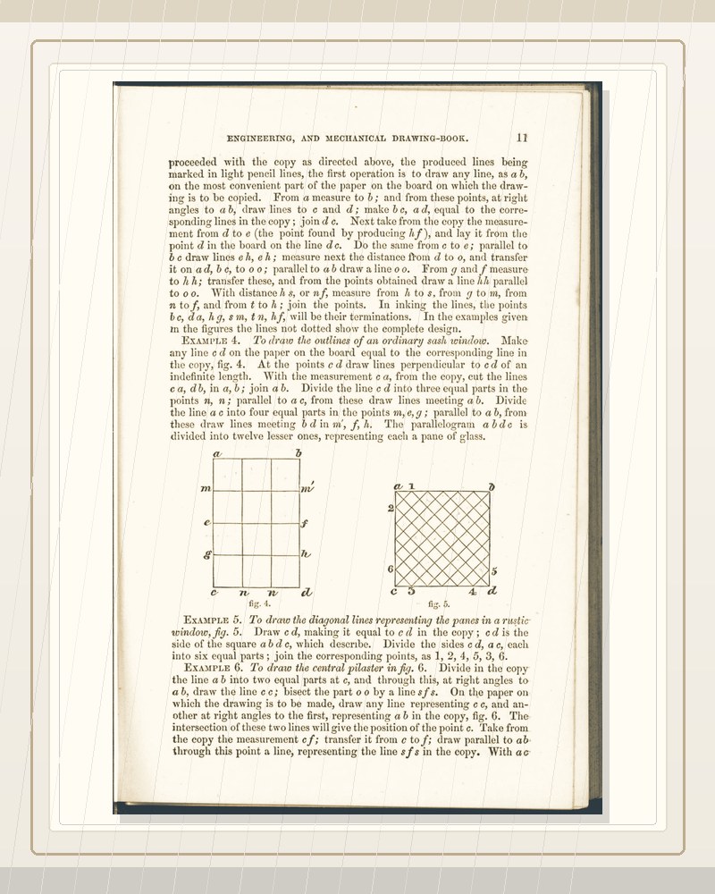 Cover of The illustrated architectural, engineering, & mechanical drawing-book