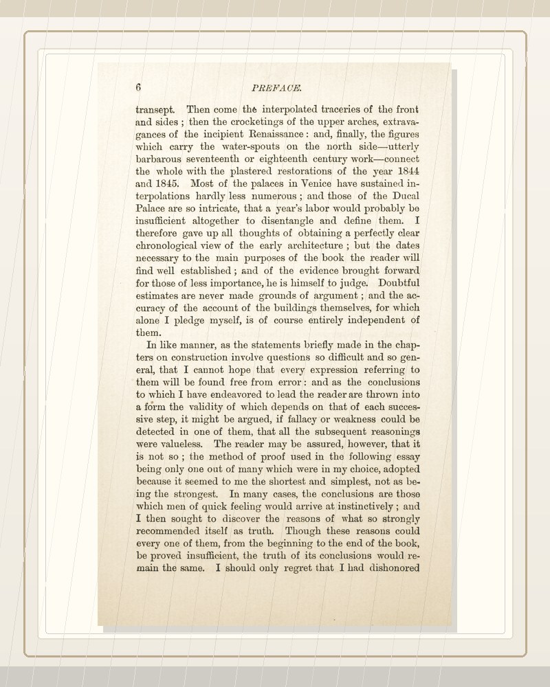 Cover of The Stones of Venice Volume I