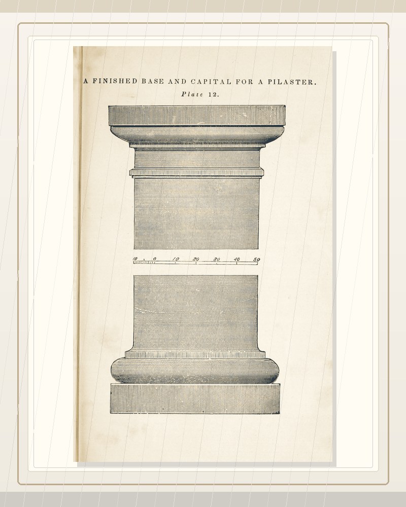 Cover of The student's instructor in drawing the five orders of architecture