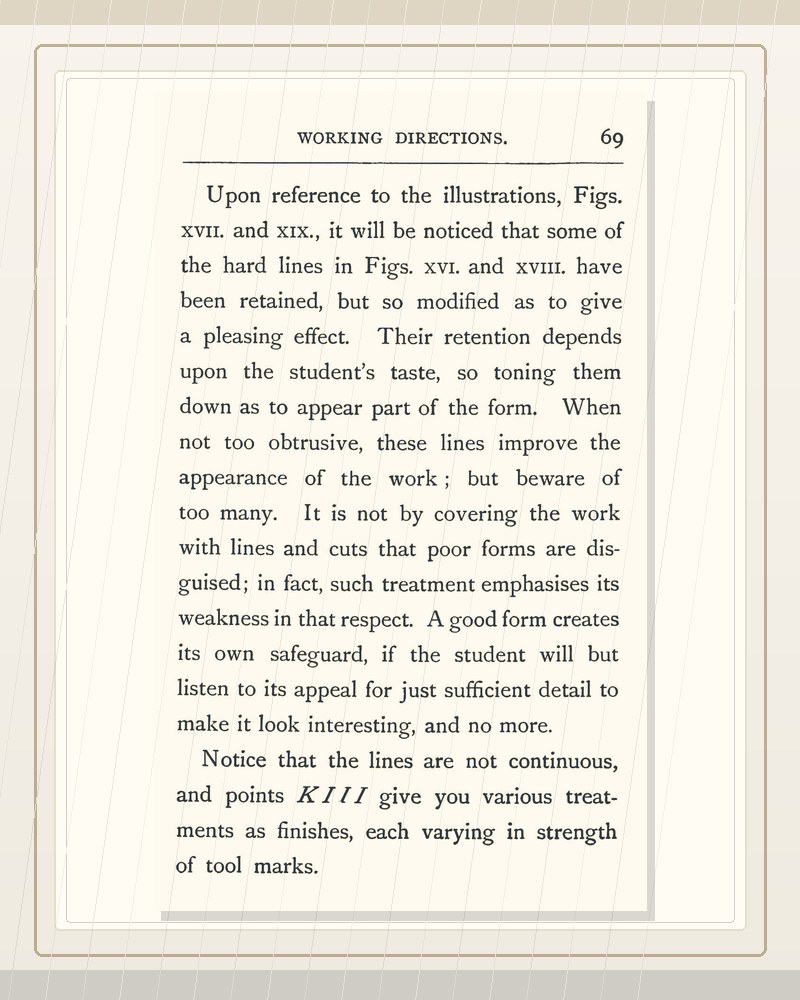 Cover of Wood carving – being a carefully graduated educational course for schools and adult classes